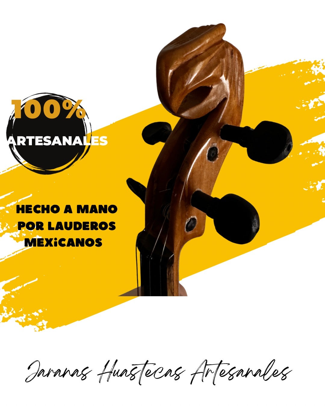 Violin 4/4 madera de  arce hecho a mano con arco y funda